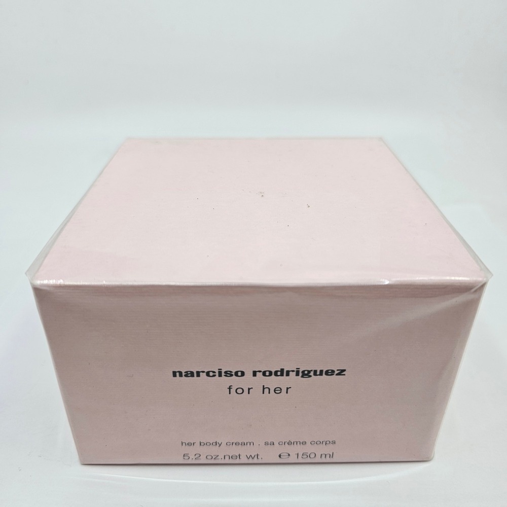 Narciso Rodriguez For Her Body Cream 5.2 oz 150 ml New Sealed Box France